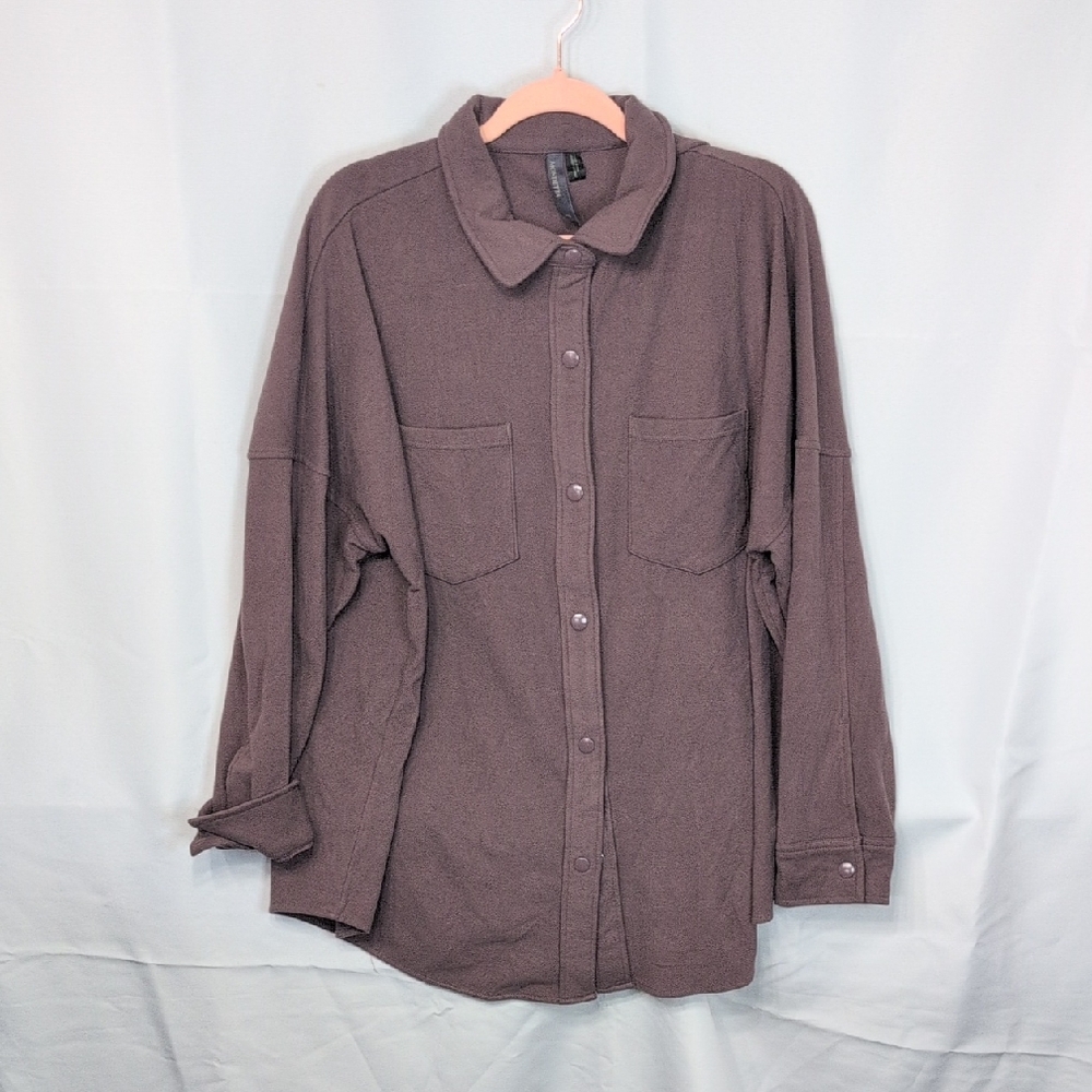 Mondetta XXL Mauve Shirt Jacket